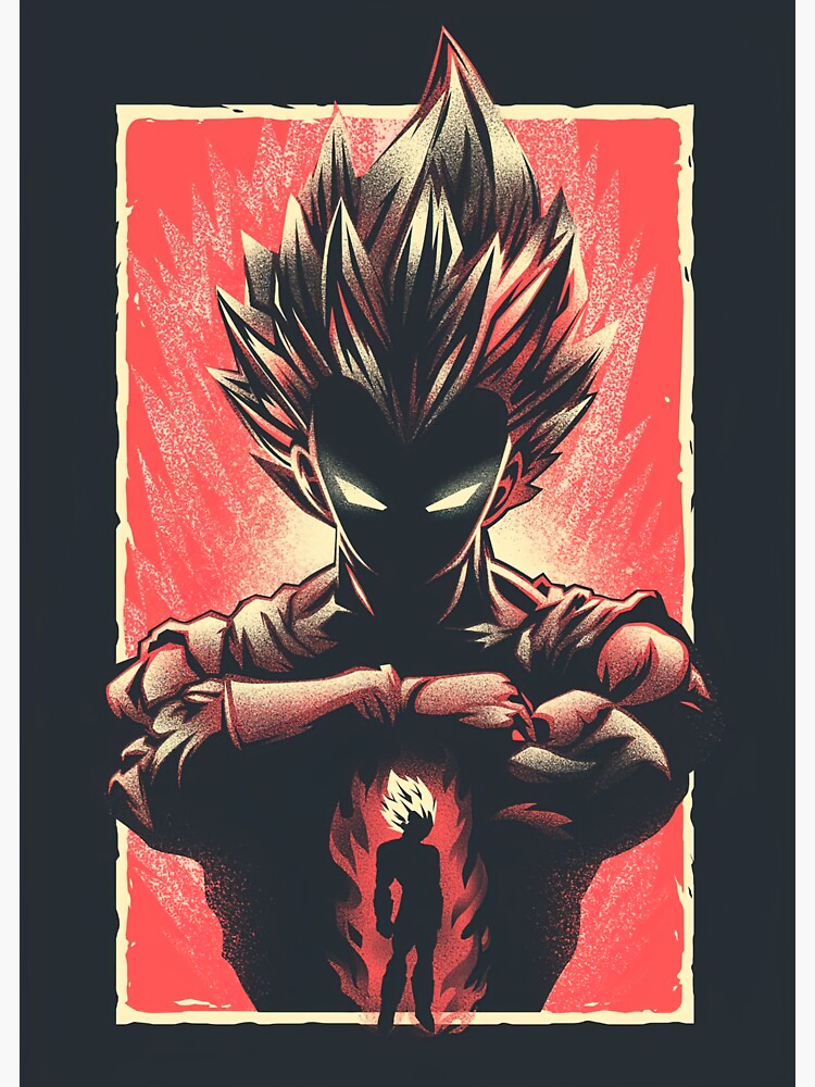 Super Attack Vegeta Sticker For Sale By Jonathanjeffrey Redbubble