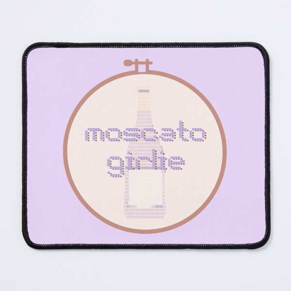 Item preview, Moscato Girlie Embroidery Hoop designed and sold by Pink Ribbon.