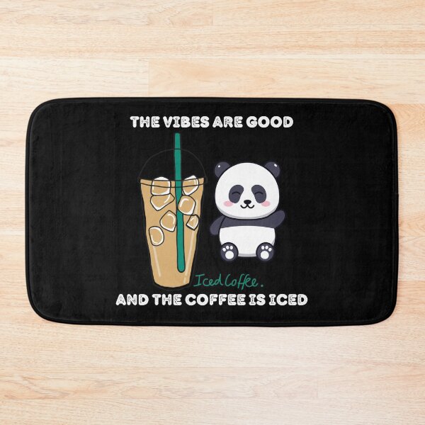 Item preview, The Vibes Are Good And The Coffee Is Iced designed and sold by madraso.