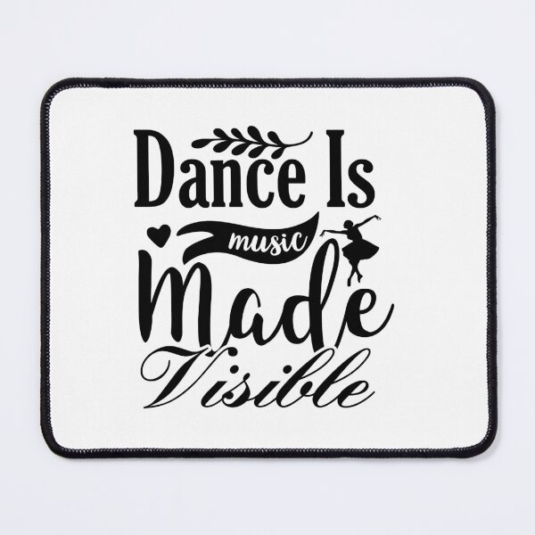 Item preview, Dance Is Music Made Visible Love Dancing Gift Premium Apparel Funny Xmas designed and sold by DesignByHeartUK.