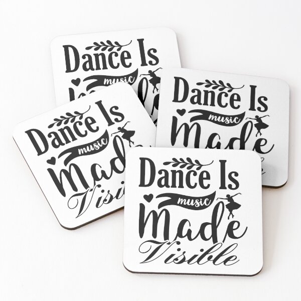 Item preview, Dance Is Music Made Visible Love Dancing Gift Premium Apparel Funny Xmas designed and sold by DesignByHeartUK.