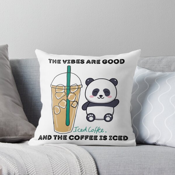 Item preview, Copy of The Vibes Are Good And The Coffee Is Iced designed and sold by madraso.