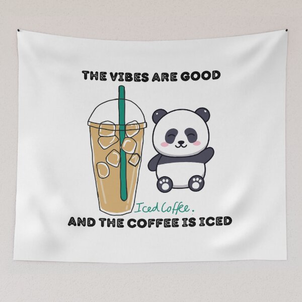 Item preview, Copy of The Vibes Are Good And The Coffee Is Iced designed and sold by madraso.