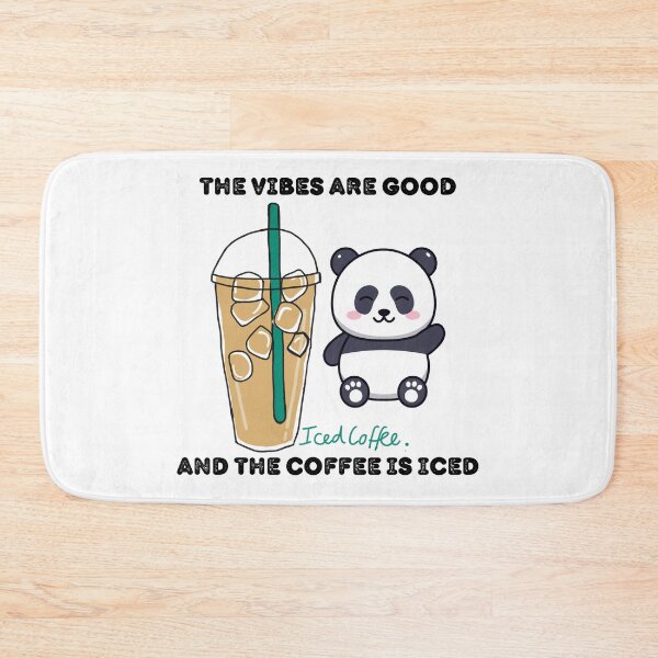 Item preview, Copy of The Vibes Are Good And The Coffee Is Iced designed and sold by madraso.