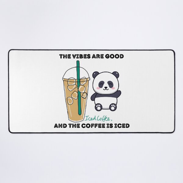 Item preview, Copy of The Vibes Are Good And The Coffee Is Iced designed and sold by madraso.