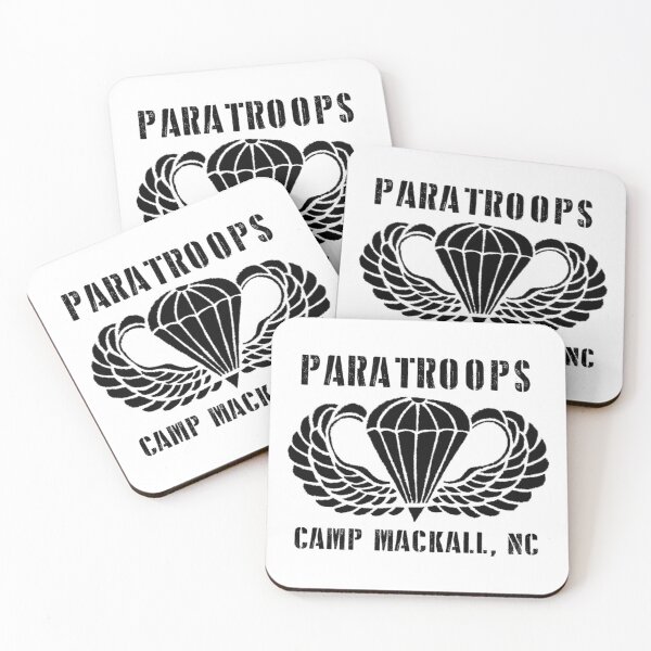 Item preview, PARATROOPS - Camp Mackall, NC designed and sold by VTG-Expeditions.