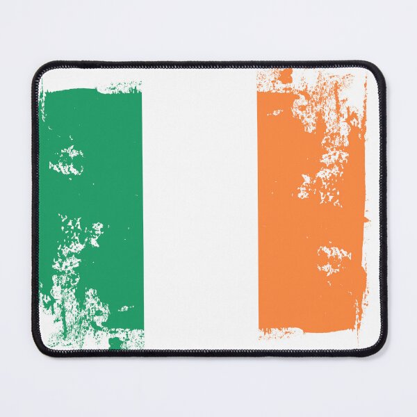 Item preview, Lacrosse Flag with Stickhead - Ireland designed and sold by Lax-Love.