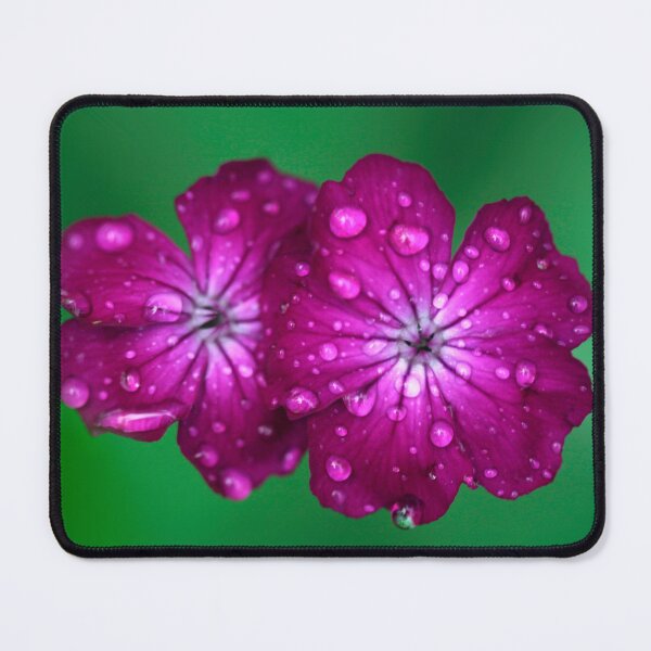 Item preview, Purple flowers on green background designed and sold by olena2552.