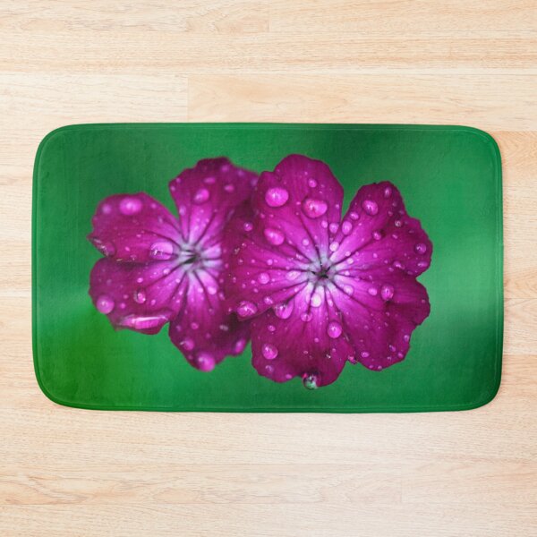 Item preview, Purple flowers on green background designed and sold by olena2552.
