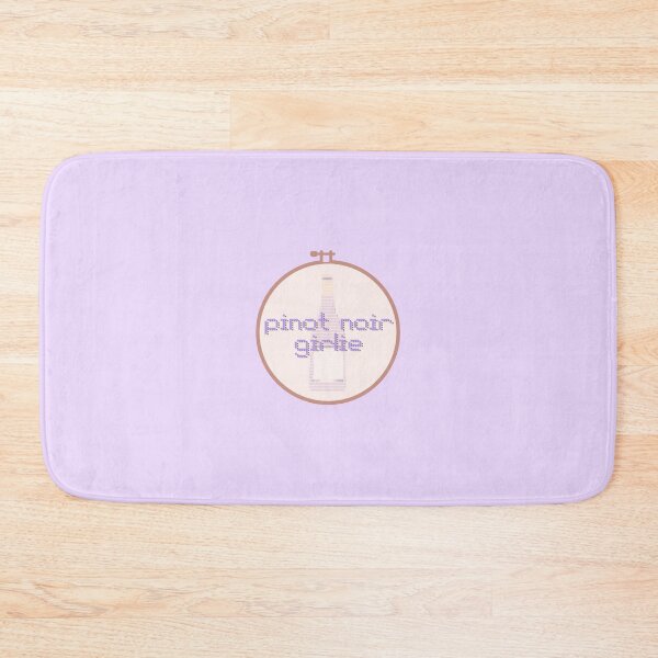 Item preview, Pinot Noir Girlie Embroidery Hoop designed and sold by Pink Ribbon.