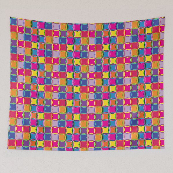 Item preview, Retro Stars Geometric Pattern designed and sold by PeachesMommy.