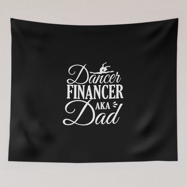Item preview, Dancer Financer Aka Dad Ballet Diva Belle Dance Love Dancing Gift Premium Apparel Funny Xmas designed and sold by DesignByHeartUK.