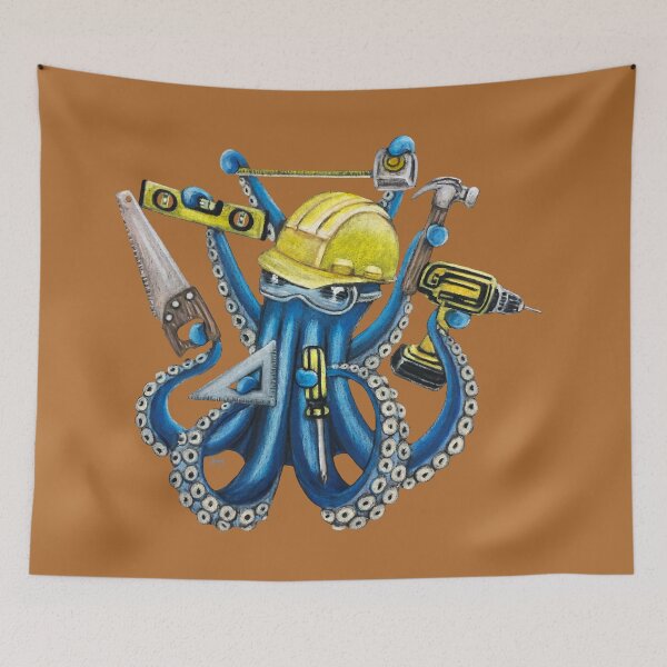 Item preview, OctoBuilder designed and sold by GardenPartyArt.