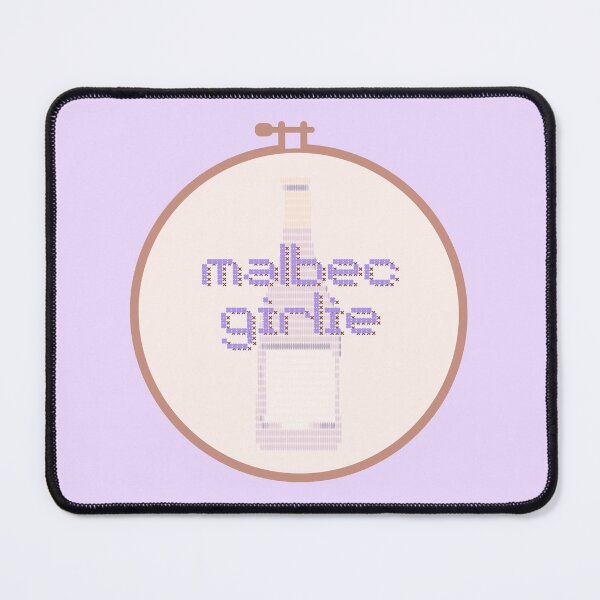 Item preview, Malbec Girlie Embroidery Hoop designed and sold by Pink Ribbon.