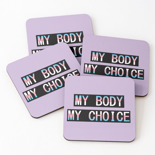 Item preview, Trans Flag My Body My Choice designed and sold by kiippers.
