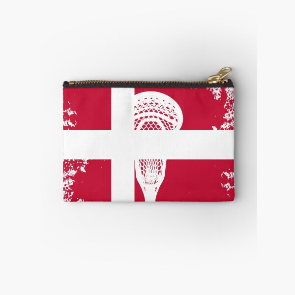 Item preview, Lacrosse Flag with Stickhead - Denmark designed and sold by Lax-Love.