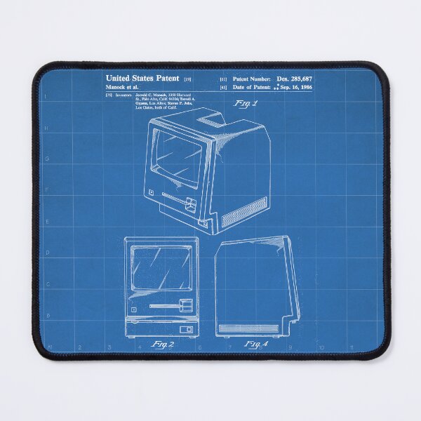 Item preview, Apple Macintosh Patent - Apple Art - Blueprint designed and sold by patentpress.