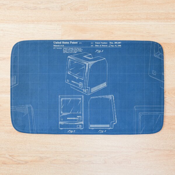 Item preview, Apple Macintosh Patent - Apple Art - Blueprint designed and sold by patentpress.