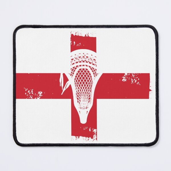 Item preview, Lacrosse Flag with Stickhead - England designed and sold by Lax-Love.