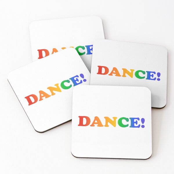 Item preview, DANCE - rainbow text  designed and sold by Inspirationmotivation.