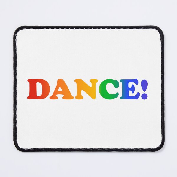 Item preview, DANCE - rainbow text designed and sold by Inspirationmotivation.