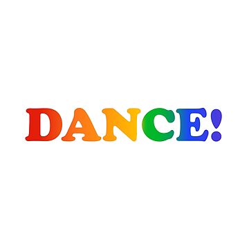the word dance clip art