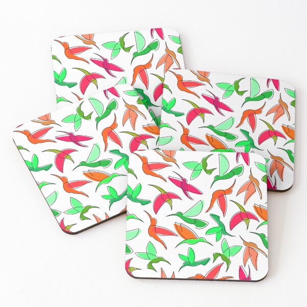 Item preview, Coloful Hummingbird Art Pattern Design, Hummingbird Lover, Hummingbird Lady designed and sold by antevasinart.