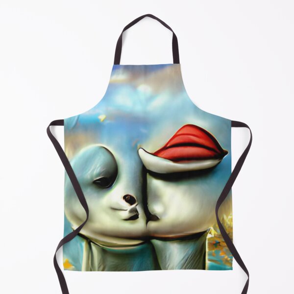 Artikelvorschau, rote lippen blauer himmel surreal abstrakt original art entworfen und verkauft von Surrealarts727.