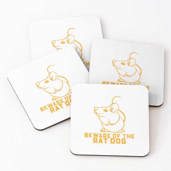 Item preview, Beware of rat dog sign designed and sold by art-fox.