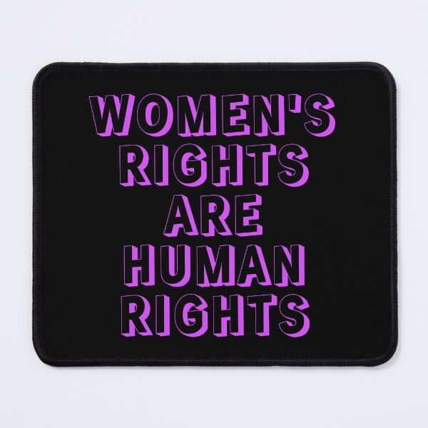Item preview, Womens Rights are Human Rights - pro choice feminism designed and sold by Inspirationmotivation.