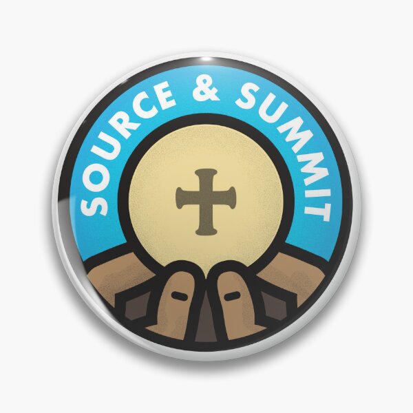 Item preview, Eucharistic Elevation Mountain Source & Summit designed and sold by TheKindlyKing.