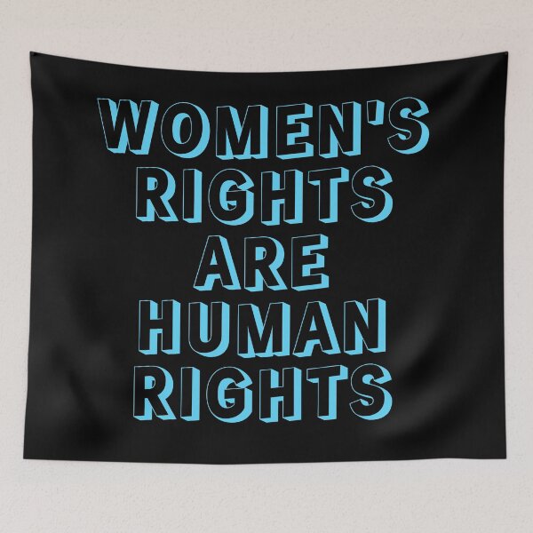 Item preview, Womens Rights are Human Rights - pro choice feminism designed and sold by Inspirationmotivation.