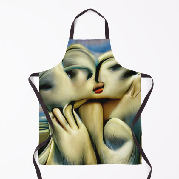 Artikelvorschau, rote lippen blauer himmel surreal abstrakt original art entworfen und verkauft von Surrealarts727.