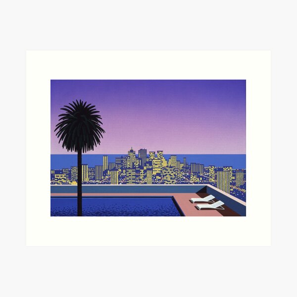 Hiroshi Nagai Pool Art Prints for Sale | Redbubble