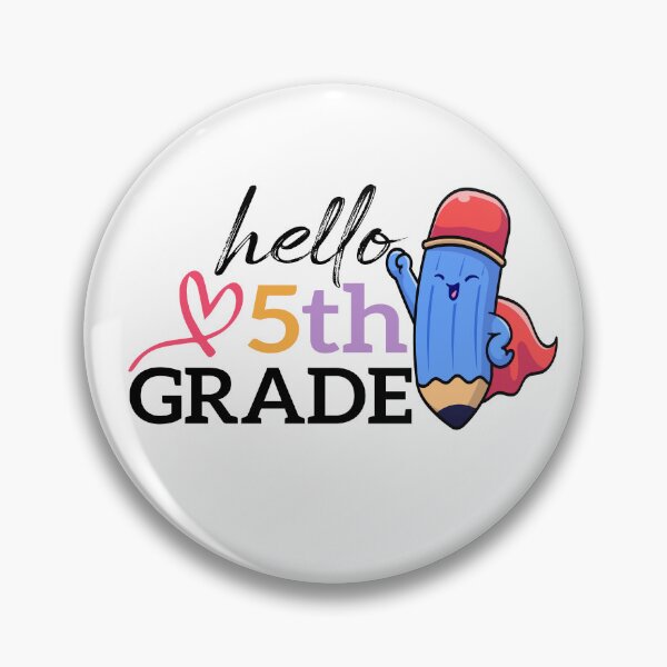 Item preview, Hello 5th Grade designed and sold by FantasticBee.