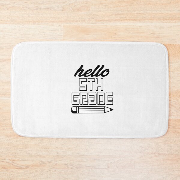 Item preview, Hello 5th Grade designed and sold by FantasticBee.