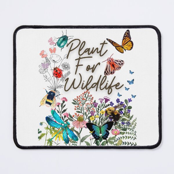 Item preview, Plant For Wildlife Pollinator Colorful Eco-Friendly Design designed and sold by EarthArtDesigns.