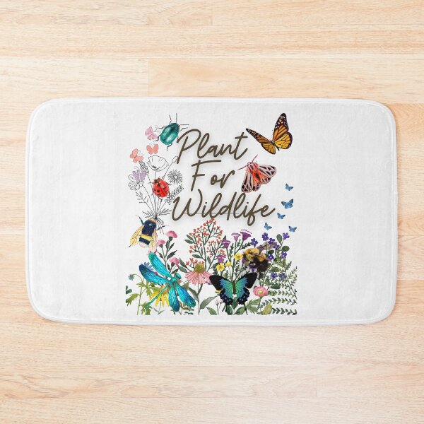 Item preview, Plant For Wildlife Pollinator Colorful Eco-Friendly Design designed and sold by EarthArtDesigns.