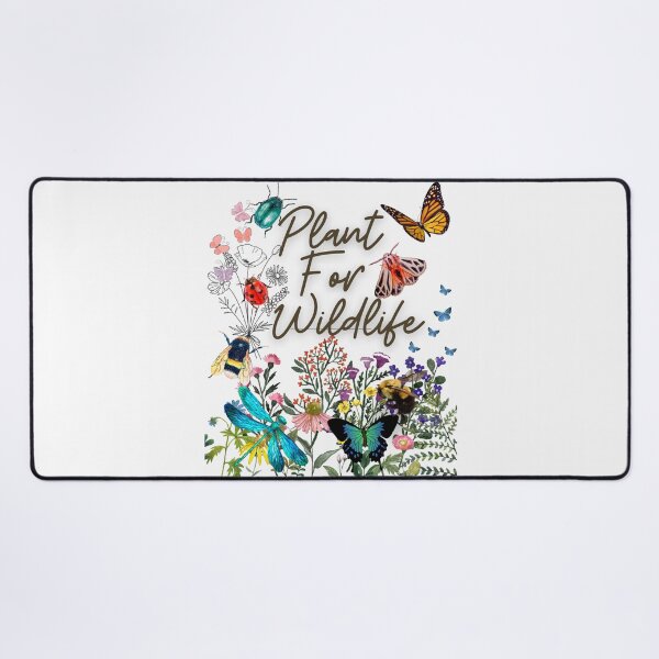 Item preview, Plant For Wildlife Pollinator Colorful Eco-Friendly Design designed and sold by EarthArtDesigns.