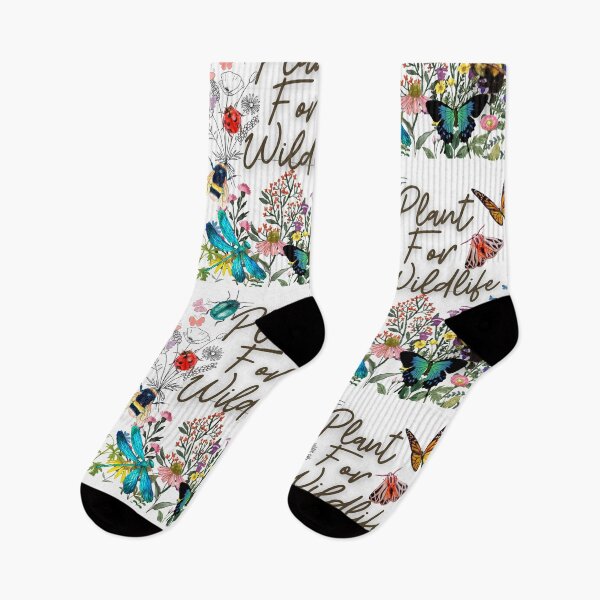 Item preview, Plant For Wildlife Pollinator Colorful Eco-Friendly Design designed and sold by EarthArtDesigns.