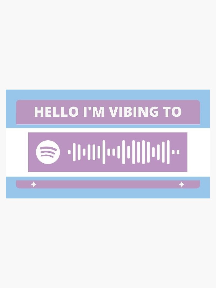 "Mt. Joy Rearrange Us Album Spotify Code" Sticker for Sale by