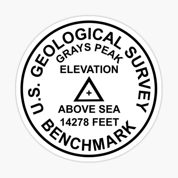 Item preview, Grays Peak, Colorado USGS Style Benchmark designed and sold by topou.
