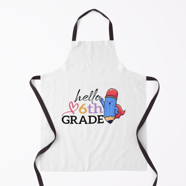 Item preview, Hello 6th Grade designed and sold by FantasticBee.