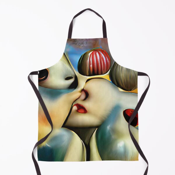 Artikelvorschau, rote lippen blauer himmel surreal abstrakt original art entworfen und verkauft von Surrealarts727.