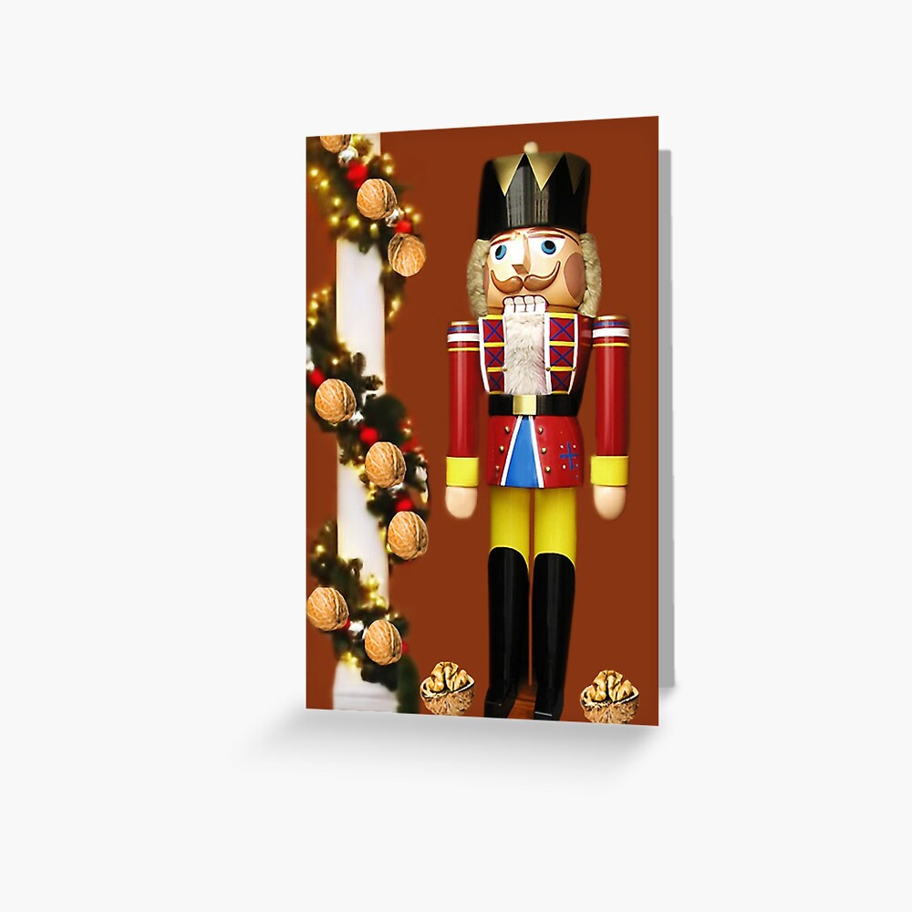 ˛★* GET CRACKING WITH CHRISTMAS NUTCRACKER ˛★* Greeting Card