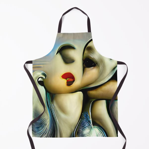 Artikelvorschau, rote lippen blauer himmel surreal abstrakt original art entworfen und verkauft von Surrealarts727.