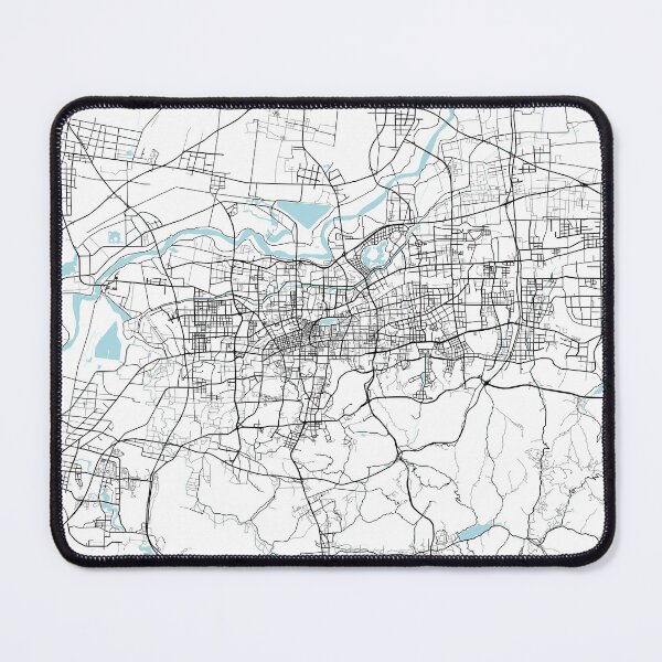 Item preview, Jinan City Map of Shandong, China - Circle designed and sold by deMAP.