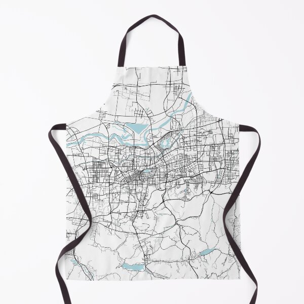 Item preview, Jinan City Map of Shandong, China - Circle designed and sold by deMAP.