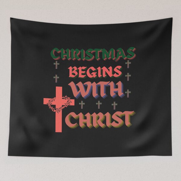 Item preview, Christmas Begins With Christ designed and sold by marvacousins246.