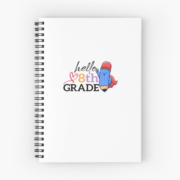 Item preview, Hello 8th Grade designed and sold by FantasticBee.